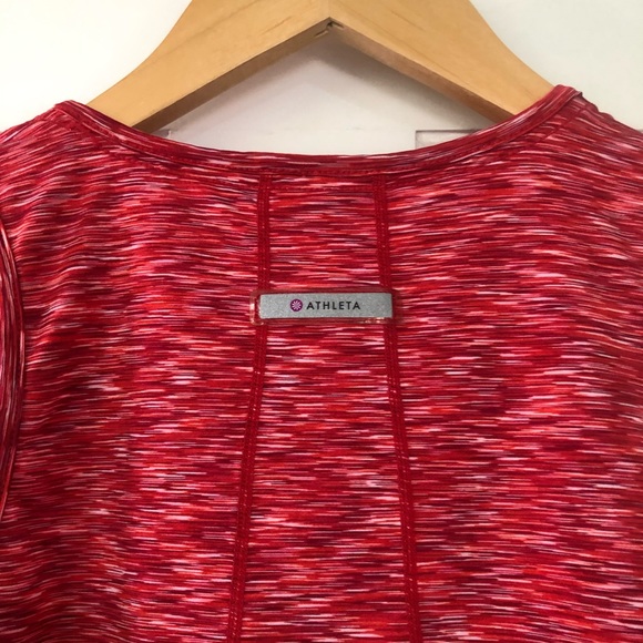 ATHLETA Red Heather Tank with Pocket in Size XXS - Picture 5 of 8
